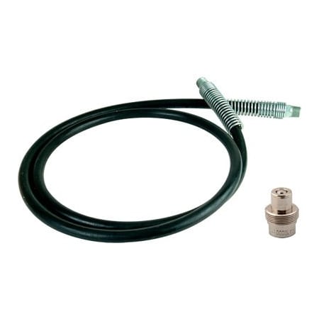 Bva Hydraulics BVA Hydraulic Rubber Hydraulic Hose, 3/8inID 10'L, 3/8in-18 NPTF, CH38M CS3838CM